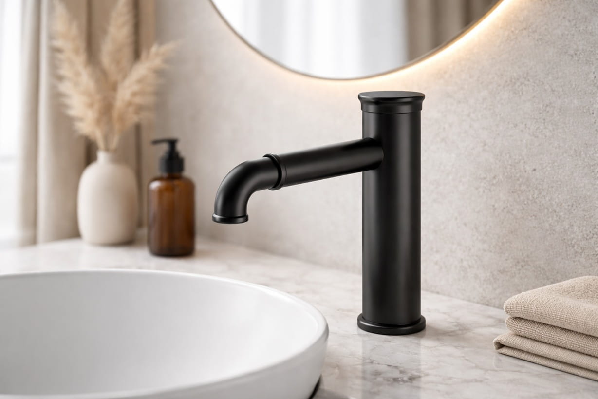 FS-7046MB Les Ulis matte black touchless faucet